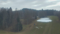 Dojezd hlavní sjezdovky