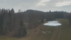 Dojezd hlavní sjezdovky