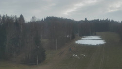 Dojezd hlavní sjezdovky