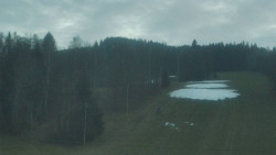 Dojezd hlavní sjezdovky