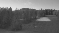 Dojezd hlavní sjezdovky