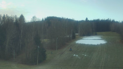 Dojezd hlavní sjezdovky