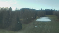 Dojezd hlavní sjezdovky