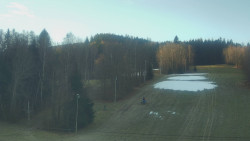 Dojezd hlavní sjezdovky