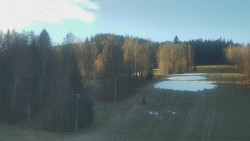 Dojezd hlavní sjezdovky