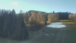 Dojezd hlavní sjezdovky