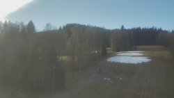 Dojezd hlavní sjezdovky