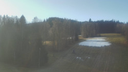 Dojezd hlavní sjezdovky