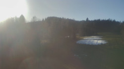 Dojezd hlavní sjezdovky