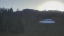 Dojezd hlavní sjezdovky