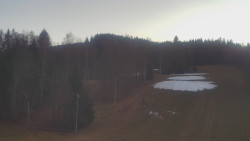 Dojezd hlavní sjezdovky