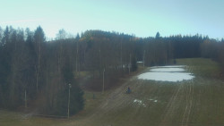 Dojezd hlavní sjezdovky