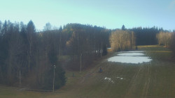 Dojezd hlavní sjezdovky