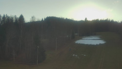 Dojezd hlavní sjezdovky