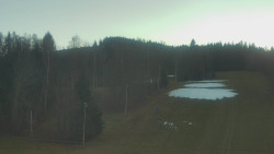 Dojezd hlavní sjezdovky