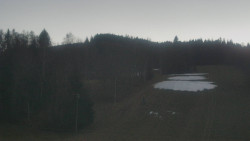 Dojezd hlavní sjezdovky