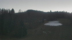 Dojezd hlavní sjezdovky