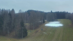 Dojezd hlavní sjezdovky