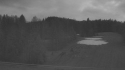 Dojezd hlavní sjezdovky