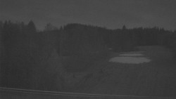 Dojezd hlavní sjezdovky