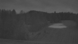 Dojezd hlavní sjezdovky