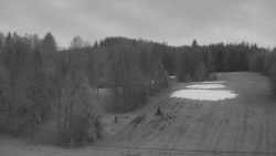 Dojezd hlavní sjezdovky