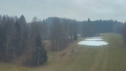 Dojezd hlavní sjezdovky