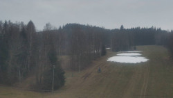 Dojezd hlavní sjezdovky