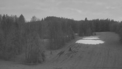 Dojezd hlavní sjezdovky