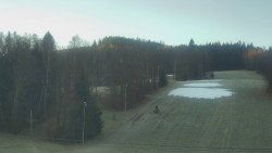 Dojezd hlavní sjezdovky