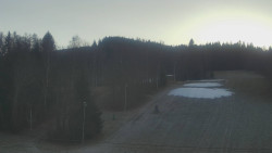 Dojezd hlavní sjezdovky