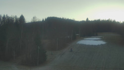 Dojezd hlavní sjezdovky