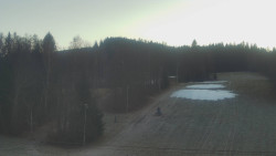 Dojezd hlavní sjezdovky