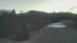 Dojezd hlavní sjezdovky