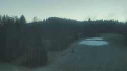 Dojezd hlavní sjezdovky