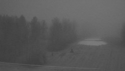 Dojezd hlavní sjezdovky