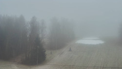 Dojezd hlavní sjezdovky