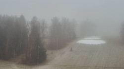 Dojezd hlavní sjezdovky