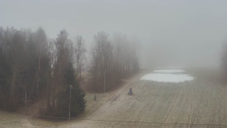 Dojezd hlavní sjezdovky