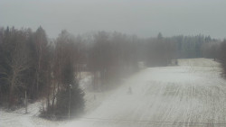 Dojezd hlavní sjezdovky