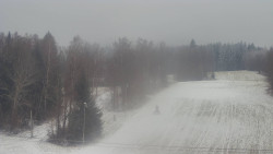 Dojezd hlavní sjezdovky