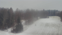 Dojezd hlavní sjezdovky