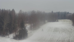 Dojezd hlavní sjezdovky