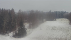 Dojezd hlavní sjezdovky