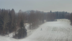 Dojezd hlavní sjezdovky