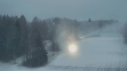 Dojezd hlavní sjezdovky