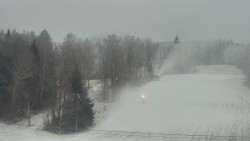 Dojezd hlavní sjezdovky