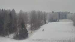 Dojezd hlavní sjezdovky