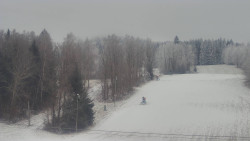 Dojezd hlavní sjezdovky