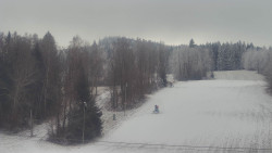 Dojezd hlavní sjezdovky